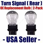 Rear Turn Signal/Blinker Light Bulb 2-pack Fits Listed Chrysler Vehicles - 3057