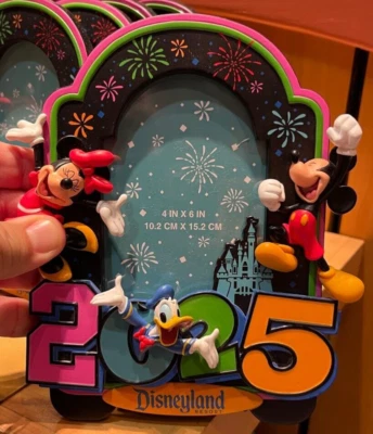 Disneyland Resort 2025 Mickey And Friends Photo Frame New - Image 1 of 2