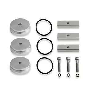 Kit de tapón congelador de aluminio Cummins Billet para 89-07 Dodge Turbo diésel 5,9 L 12/24 V - Imagen 1 de 7