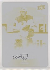 2021-22 Upper Deck MVP Printing Plate Yellow 1/1 Matt Dumba #124 0c3