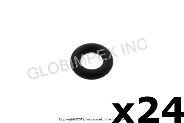 MERCEDES (1990-2022) Fuel Injector Seal UPPER (24) BOSCH OEM + 1 YEAR WARRANTY - Image 1 of 1
