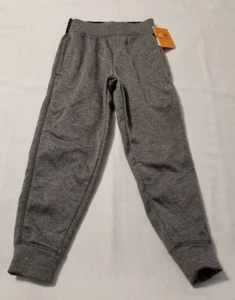 New Boy's Gray Champion Duo Dry Warm Brushed Back Athletic Pants Size XS 4/5 - Picture 1 of 2