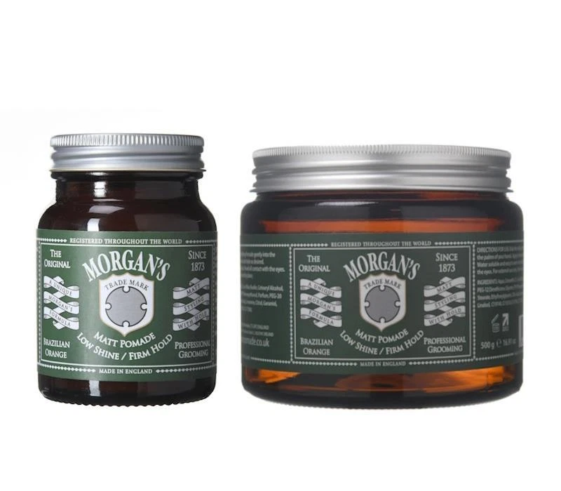 Morgan's Brazilian Orange Low Shine/Firm Hold Matt Pomade, Men's Grooming