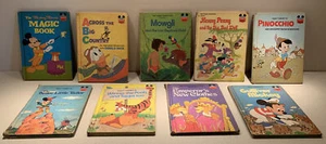 Wonderful World of Reading Disney Books Lot of 9 1970s Book Club Edition - Picture 1 of 6