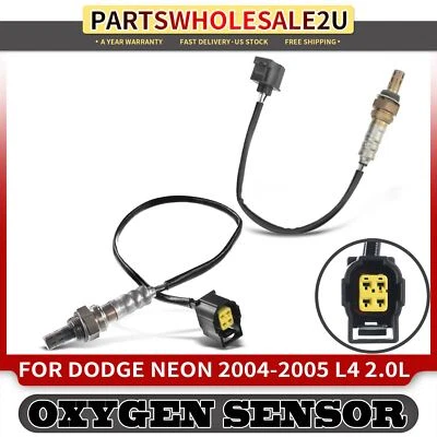 Juego de 2 sensores de oxígeno O2 aguas arriba y aguas abajo para Dodge Neon 2004-2005 L4 2,0 L Foto 1 de 4