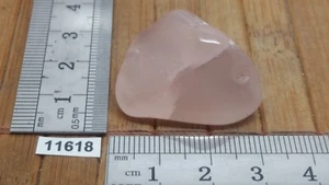 CALCEDOINE ROSE pierre roulee mineraux lithotherapie reiki collection esoterisme - Imagen 1 de 3