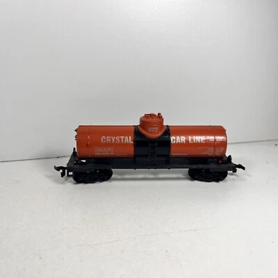Life Like HO Crystal Car Line 40’ Advertising Billboard Tank Car CCLX # 277 - Image 1 of 4