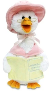 Cuddle Barn Mother Goose Animated Talking Musical Plush Toy, 14" Super Soft - Picture 1 of 2