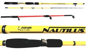 Canna Seppia Calamaro Nautilus 2,10 Mt 200g Pesca Barca Tataki Calamari Seppie - Foto 1 di 4
