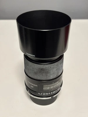 Tamron SP 90mm f2.5 Lens with Tamron Adaptall 2 Minolta Mount and Lens Hood - Image 1 of 2