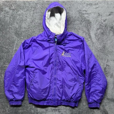 Chaqueta De Colección National Barrel Horse Association Hombres Mediana Púrpura Cremallera Completa NBHA Foto 1 de 4