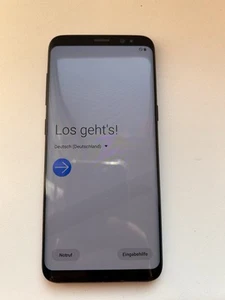 Samsung Galaxy S8 SM-G950F - 64GB - Midnight Black (Ohne Simlock) (Dual-SIM) - Zdjęcie 1 z 11