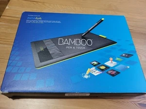 Tablette tactile et stylet Wacom Bamboo CTL-470 CTL-470-K dessin USB graphique - Photo 1/5