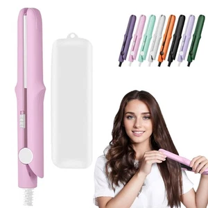 Upgraded 2-in-1 Mini Curling Wand Flat Iron Hair Straightener,Mini Dual Purpo... - Picture 1 of 8