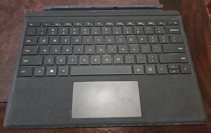 Genuine Microsoft Surface Pro 3,4,5,6,7,7+ Keyboard BLK Model 1725 Used Working - Picture 1 of 2