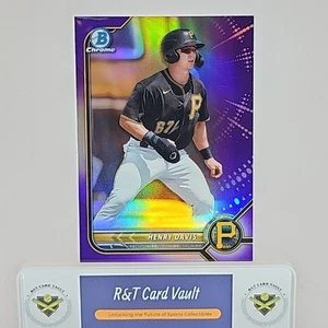 Bowman Chrome 2022 - Henry Davis #BDC-7 - refractor púrpura/250 - Imagen 1 de 2