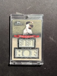 2009 Topps Sterling Career Chronicles Relics Five/10 Juan Marichal #5CCR-69 HOF - Imagen 1 de 2