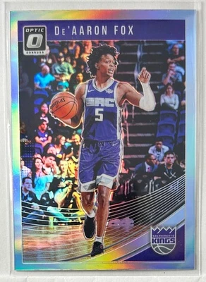 2018-19 Donruss Optic #51 De'Aaron Fox Holo Prizm Sacramento Kings - Image 1 of 2