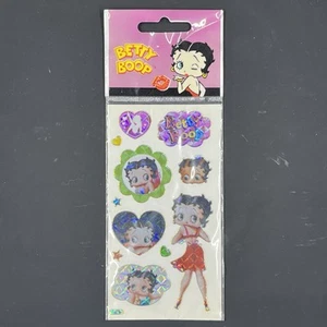 Foglio Adesivo Betty Boop 2004 Sindacato Caratteristiche Re - Foto 1 di 5