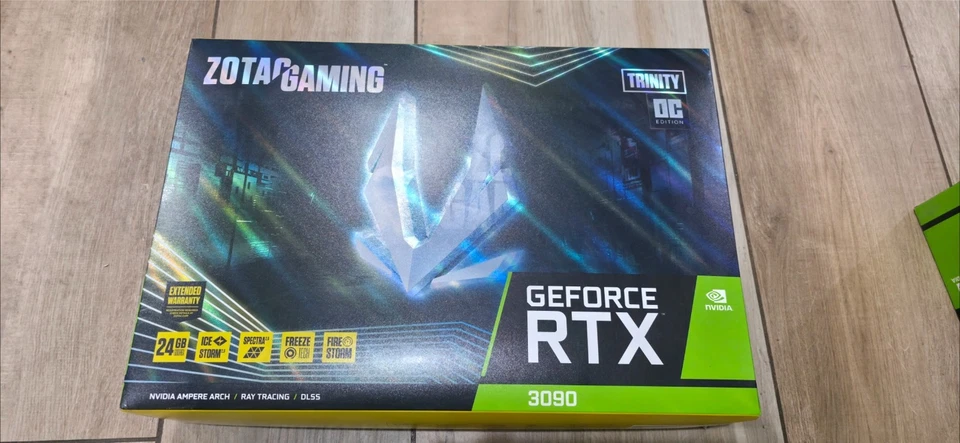 ZOTAC GAMING GeForce RTX 3090 Trinity OC 24GB GDDR6X Graphics Card - Image 1 of 2