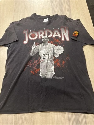 Camiseta Starter Brand Vintage Michael Jordan 1989 Starter XL Foto 1 de 4