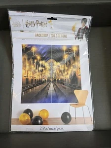 Hogwarts Harry Potter Wizarding World Kids Birthday Party Decoration Backdrop - Picture 1 of 4