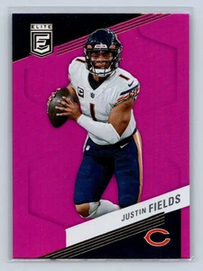 2023 Donruss Elite Justin Fields Pink 60 - Picture 1 of 2