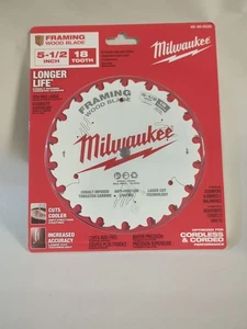 Milwaukee Tool 48-40-0520 5-1/2" 18T Framing Circular Saw Blade - Picture 1 of 2