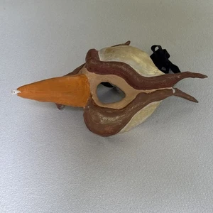 Handmade Long Nose Bird Mask Halloween Cosplay Masquerade Costume - Picture 1 of 6