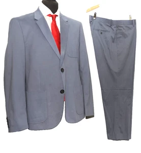 TRAJE ORIGINAL PINGÜINO ALGODÓN DOS PIEZAS MONO PECHO 44"" LARGO W39"" AZUL XXL - Imagen 1 de 21