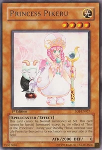 Princess Pikeru (Rare) Rare Shadow of Infinity YuGiOh Card - Picture 1 of 1