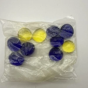 VINTAGE Pokémon DAMAGE COUNTERS 1999 blue, and yellow stones SEALED UNOPENED - Picture 1 of 2