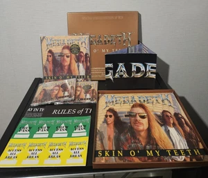 MegaGame Boxset 2x Vinyl,  2x CD - Skin O' My Teeth + alle Spielteilen. Megadeth - Bild 1 von 14