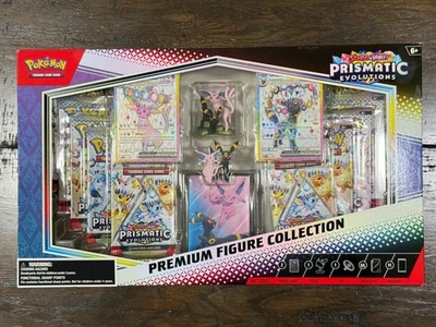 Pokemon TCG Prismatic Evolutions Premium Figure Collection ✅ IN HAND - Image 1 of 4