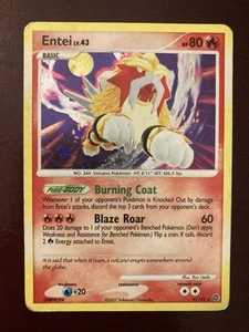 Entei LV.43 4/132 Secret Wonders Holo 2007 Pokemon TCG Card - Picture 1 of 3