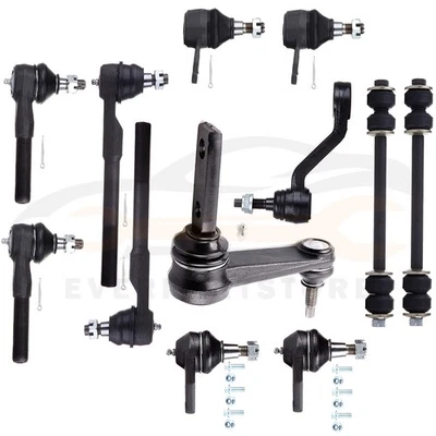 Kit de suspensión de enlace de barra estabilizadora inferior superior de 12 piezas para Dodge Ram 1500 2000-2001 Foto 1 de 4