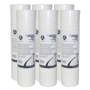 Appli Parts APFC-105P 6 Pack 10 in Sediment Water Filter Replacement Cartridge C - Picture 1 of 4