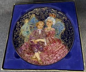 Edna Hibel Collector Plate #59 Mozart & Empress Maria – Famous Women & Children - Picture 1 of 5