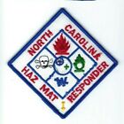 North Carolina NC Haz Mat Hazardous Materials Responder 1 patch - NEW!