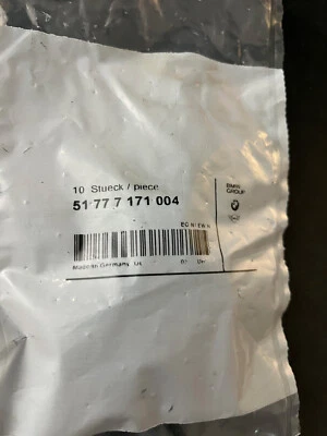 BMW - Remache Expansible Original - Paquete De 10 - 51777171004 Foto 1 de 4