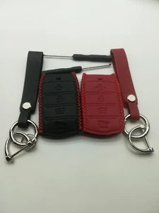Funda protectora con llavero remoto con llavero de cuero para 2017 2018 2019 2019 GENESIS G80 G70 G90 - Imagen 1 de 10