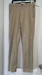 Uomo Old Navy Ultimate Tech Slim Integrato Flex Khaki 28x32 Usato Buono - Foto 1 di 18