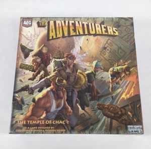THE ADVENTURERS Temple of Chac Board Game SEALED Dust AEG 2009 OOP RARE 1st Ed - Picture 1 of 6
