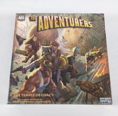 THE ADVENTURERS Temple of Chac Board Game SEALED Dust AEG 2009 OOP RARE 1st Ed - Image 1 of 4