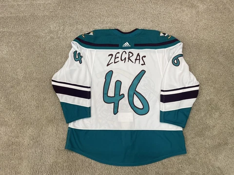 Anaheim Ducks MIC Adidas Authentic Pro Reverse Retro TI Wild Wing Jersey Zegras Cover