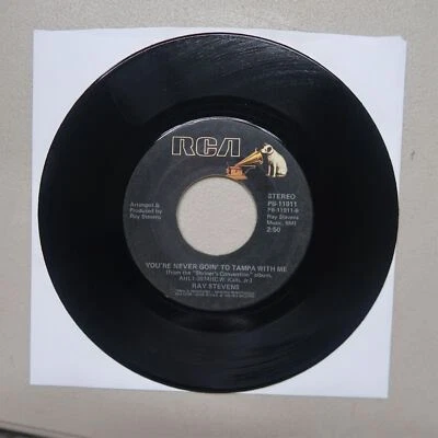 RAY STEVENS SHRINER'S CONVENTION/YOU'RE NEVER GOIN' TO TAMPA...VINYL 45 VG 24-27 - Image 1 of 2