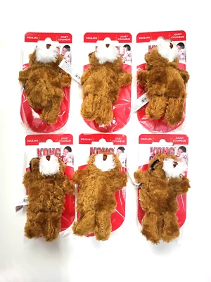 Kong Dr Noyz (6) Plush Squeaky Bear XS Puppy Dog Toy With Extra Squeakers 2.5" - Image 1 of 4