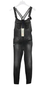 Diesel Jeide-Ne Jogg 0855Z Overall Damen Klein Schnurrhaare Hosenträger Neu Zip - Bild 1 von 11