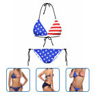Amerikanische Flaggen Damen Badeanzug Bikini Europäisch Und