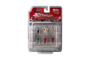 Racing Legends MIJO 1:64 6 Figures American Diorama 76503MJ - Picture 1 of 4